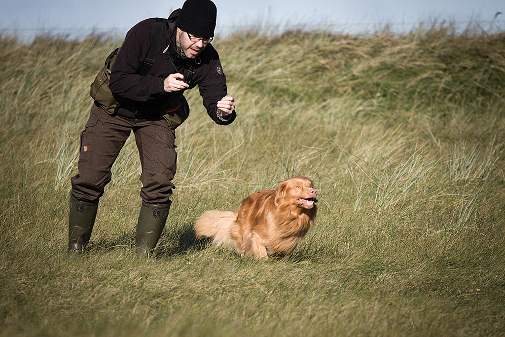 Edison schießt aus den Startlöchern, der von Stephan gerade geschickt wurde