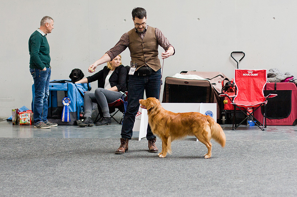 Edison wird ein letztes mal von Stephan in Pose gestellt